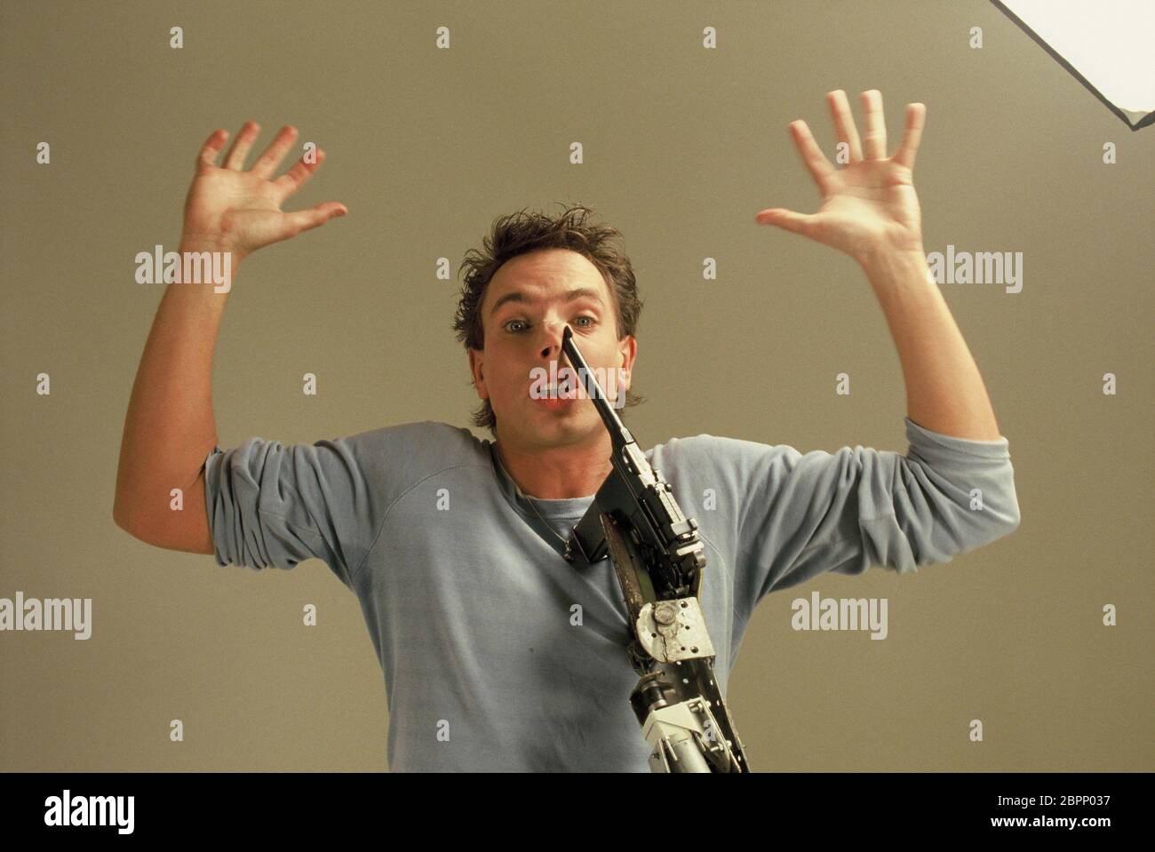 Ingolf Lück / tournage - Der deutsche Schauspieler, Synchronsprecher, modérateur, Kamiker und Regisisseur Ingolf Lück Banque D'Images