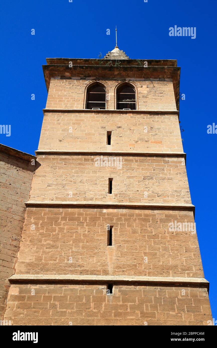 Église Sant Miguel à Majorque, Îles Baléares, Espagne Banque D'Images