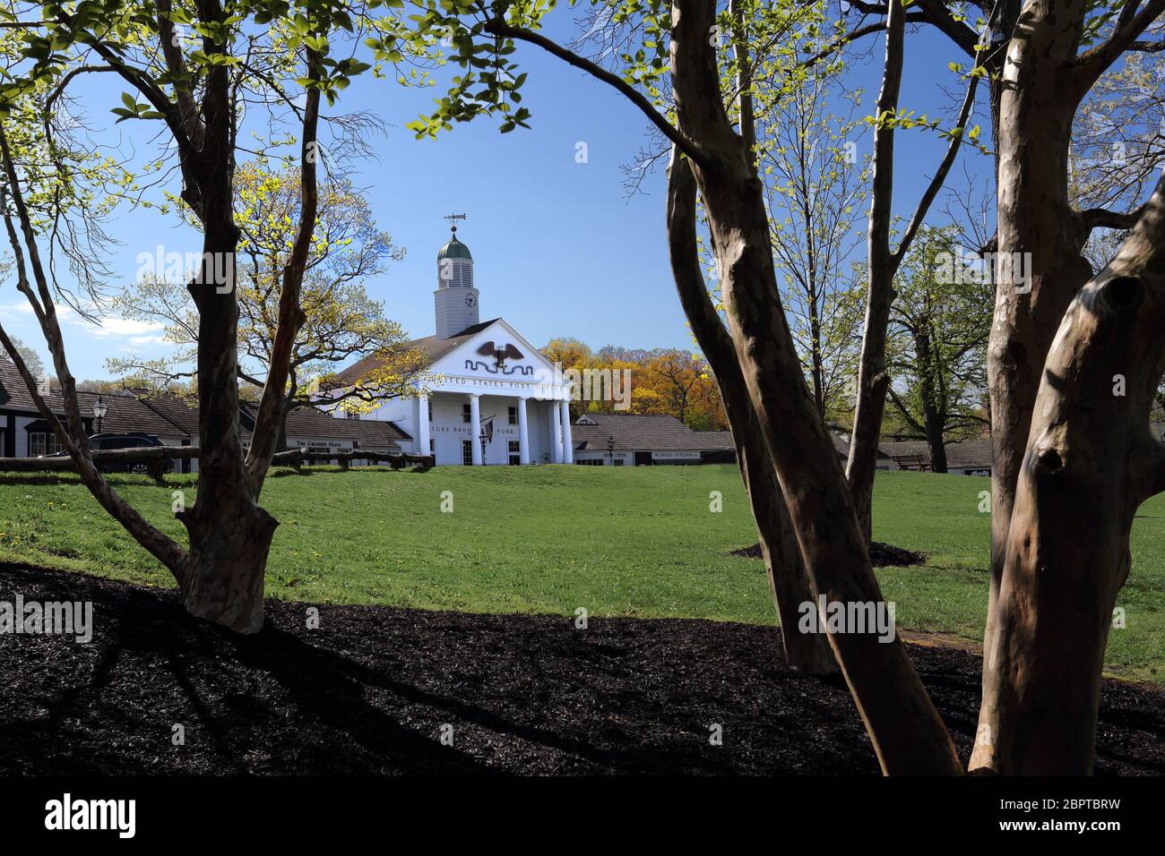 Stony Brook Village long Island New York Banque D'Images