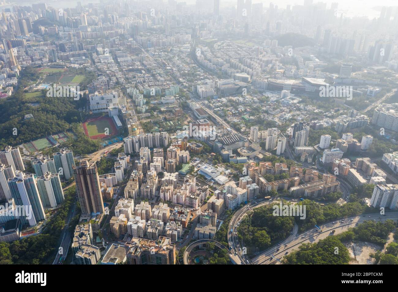 Kowloon Tong, Hong Kong - 28 octobre 2018 : ville de Hong Kong Banque D'Images