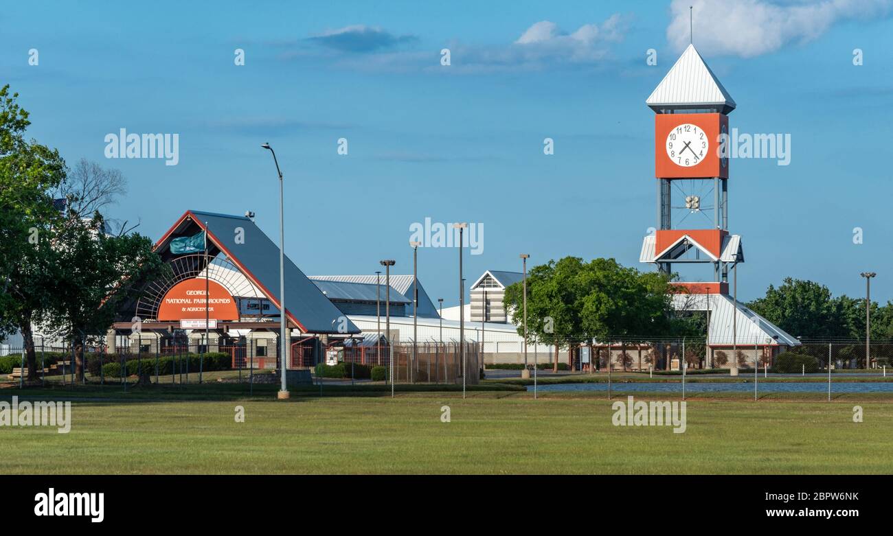 Georgia National Fairgrounds & Agricentre de Perry, Géorgie. (USA) Banque D'Images