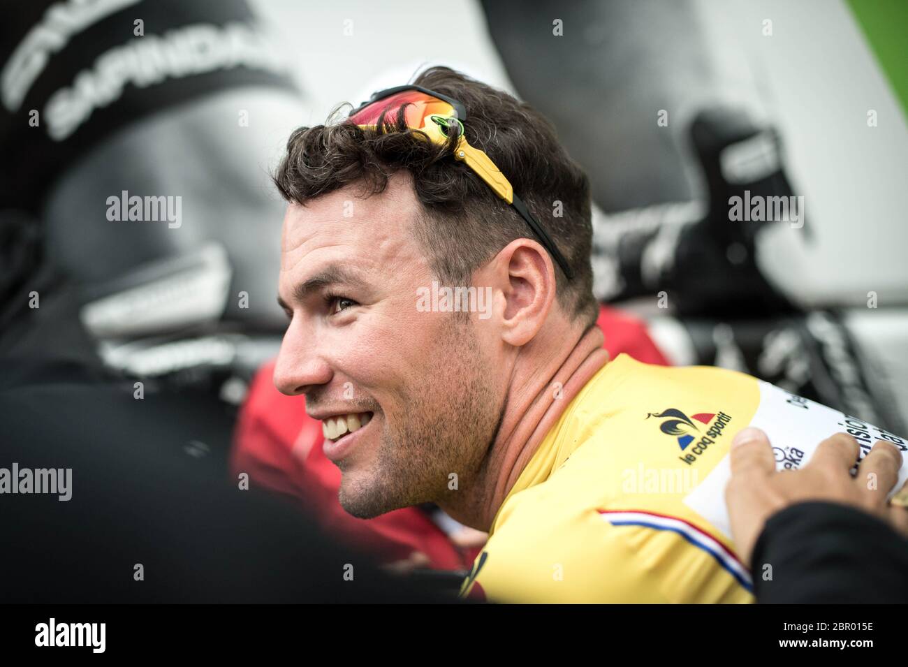 03.07.2016. Normandie, France. Tour de France étape 2 de Saint-Lo à Cherbourg en-Cotentin. Marquer Cavendish Banque D'Images