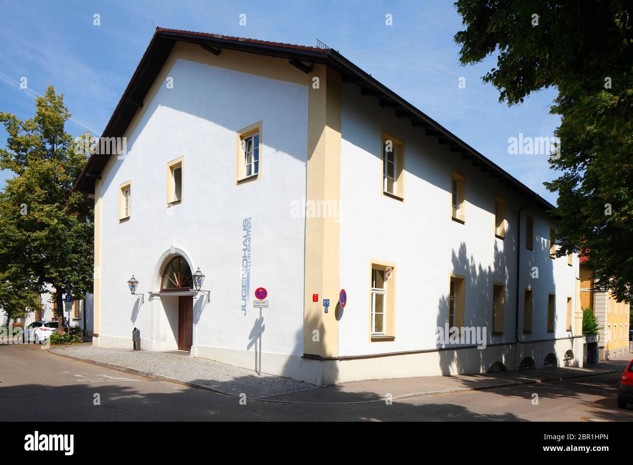 Centre de la jeunesse, Kempten, Allgäu, haute-Swabia, Bavière, Allemagne, Europe Banque D'Images