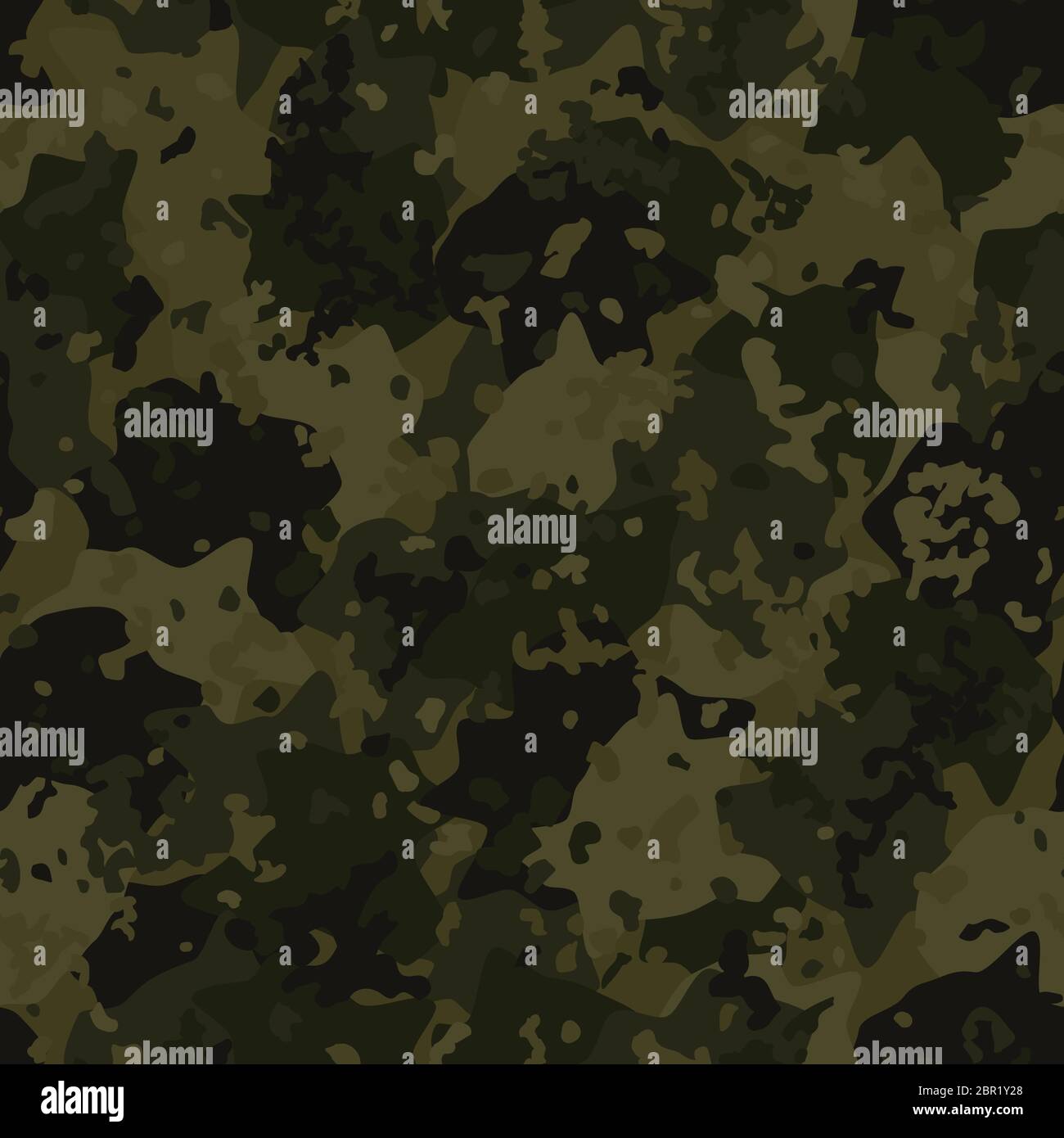 Motif de fond transparente Camouflage camo masquage répéter l'impression Illustration de Vecteur