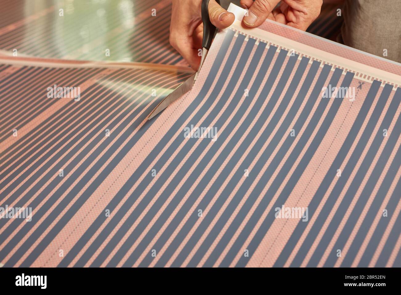 50cmx4m - Film chauffant électrique 50cm x 4m, tapis chauffant à infrarouge 220V 220W, système