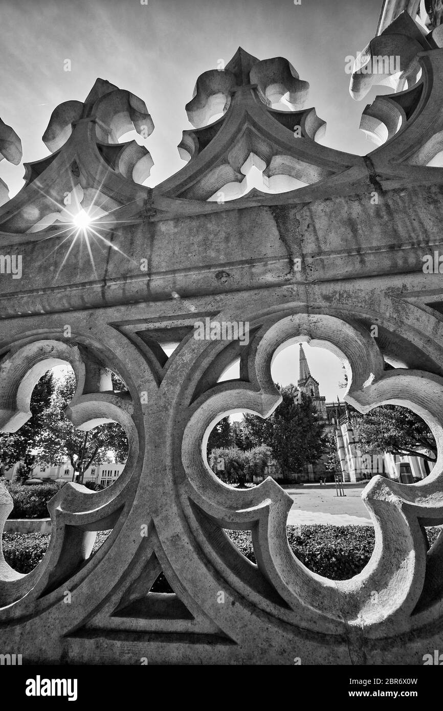 Le monastère de Santa Maria à Batalha, Portugal Banque D'Images
