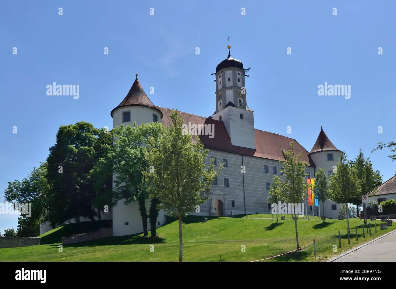 Schloss Höchstädt Banque D'Images