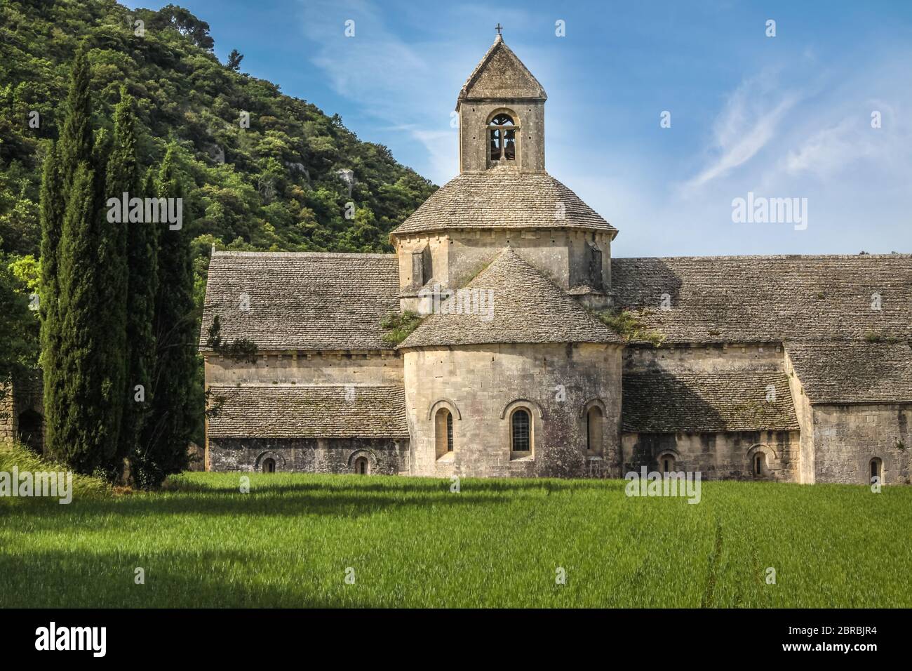 Abbaye de Sénanque dans le Luberon, Provence, France Banque D'Images