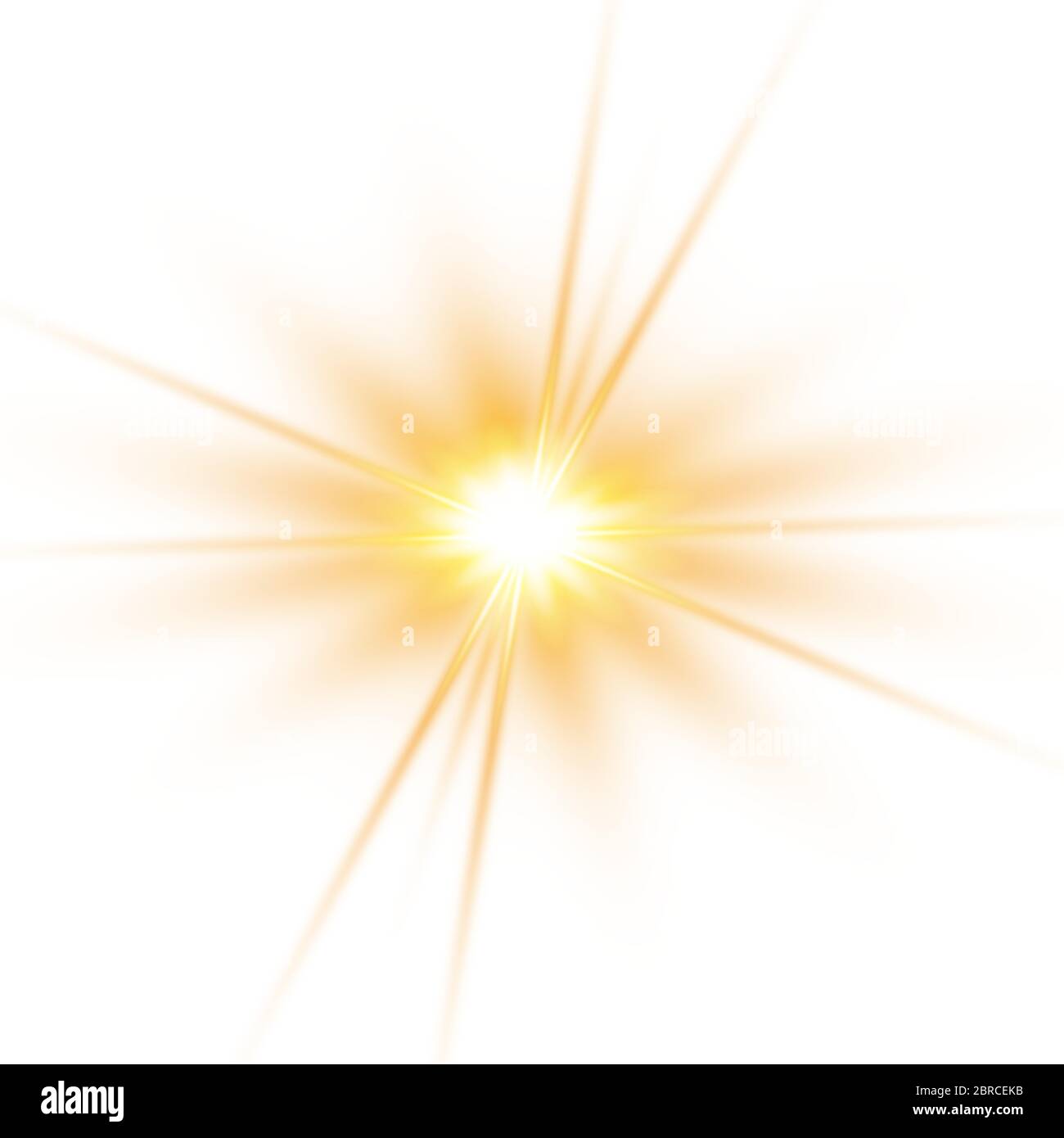 Lumière du soleil un design spécial translucide de l'effet de lumière. Illustration vectorielle. Illustration de Vecteur