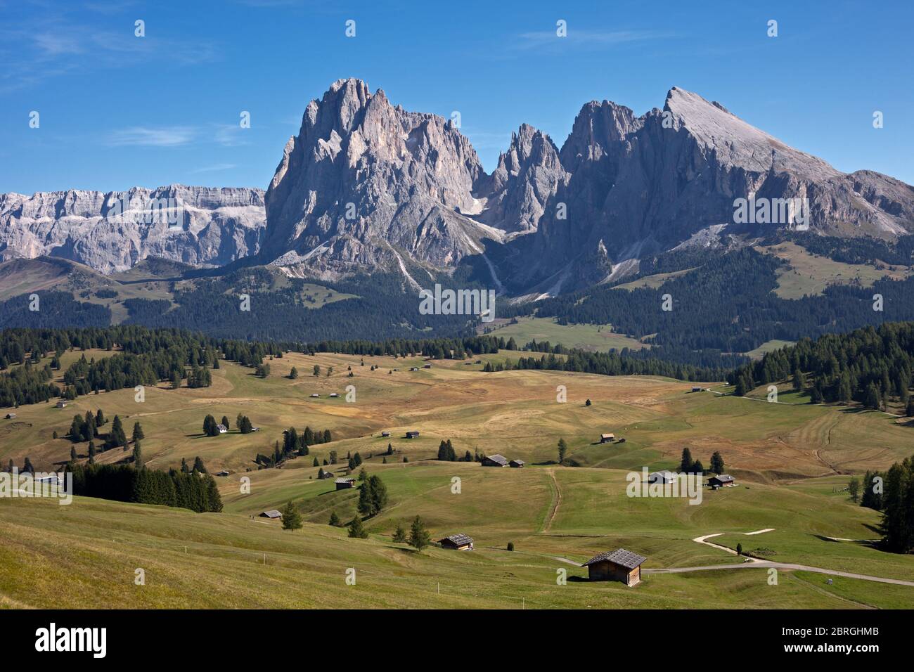 Alpe di Siusi Banque D'Images