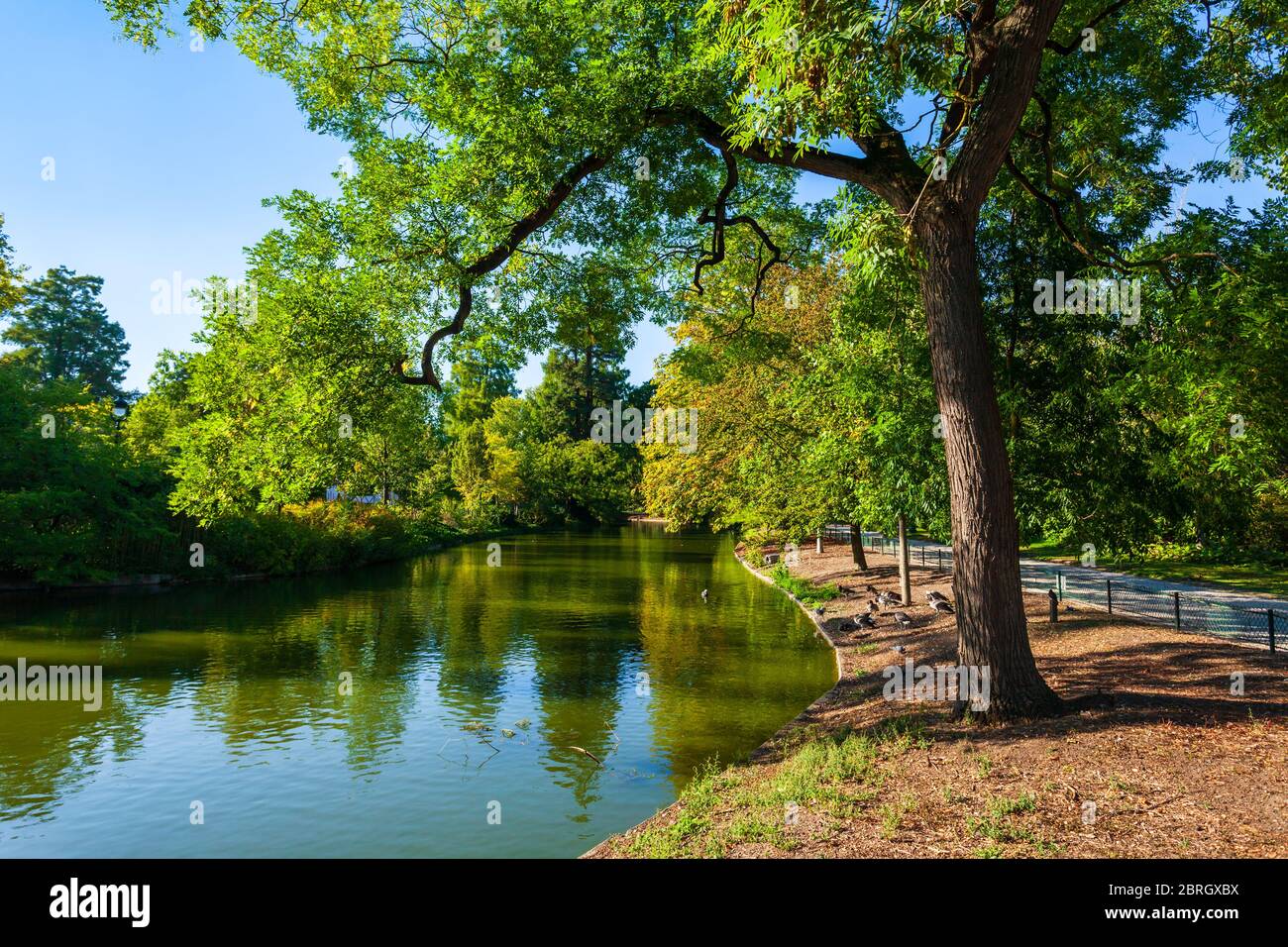 Jardin public de Bordeaux Jardin public ou de Bordeaux en France Banque D'Images