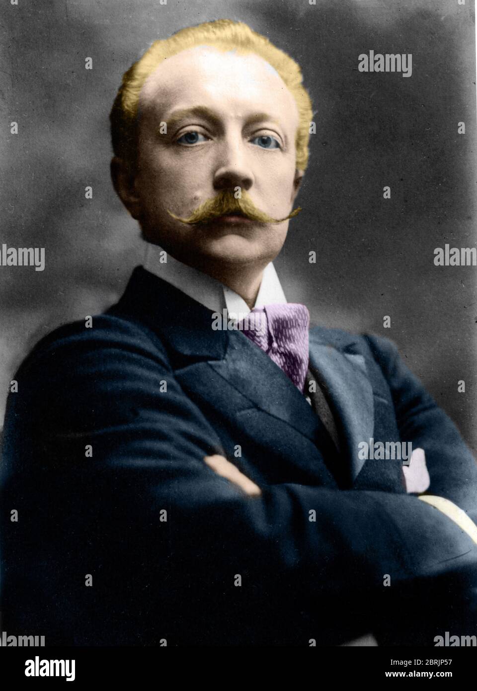 'Portrait du dandy et homme politique francais Paul Ernest Boniface Comte de Castellane dit Boni de Castellane (1867-1932)' (Portrait de marquis de Ca Banque D'Images