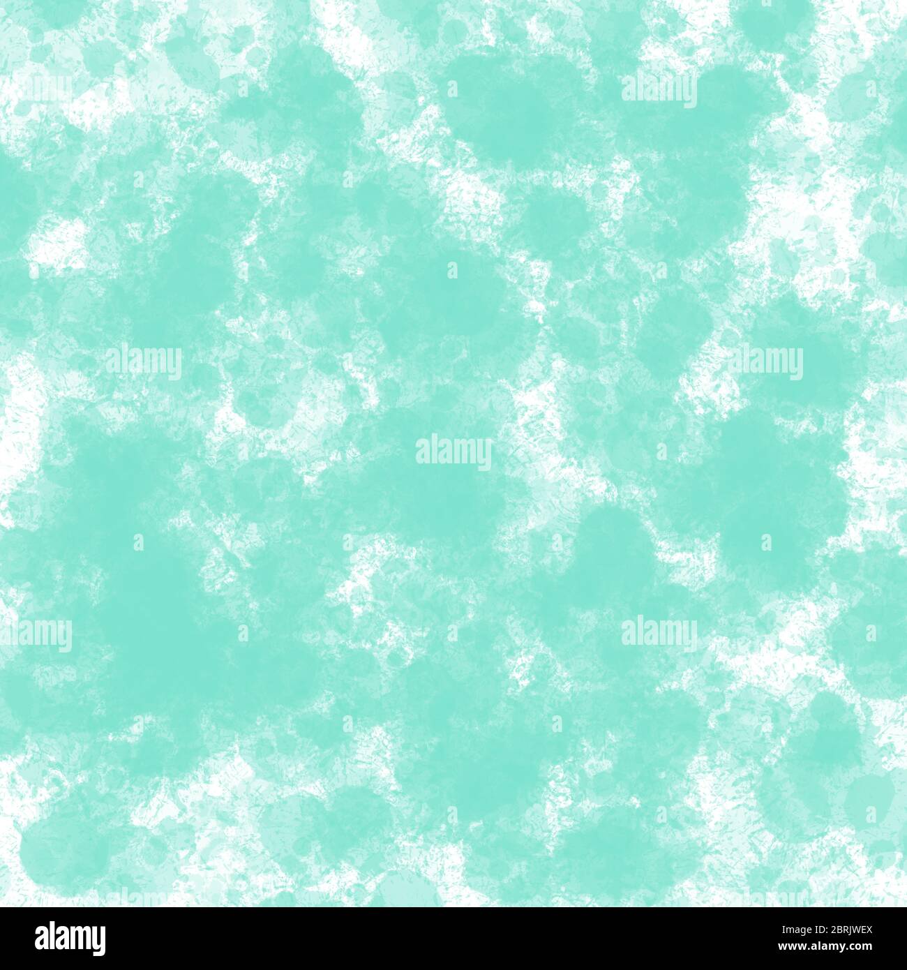 Taches d'aquarelle, arrière-plan abstrait de fond d'écran, taches d'aquarelle peinture bleu menthe clair couleur. Motif flou coloré pour éclaboussures pour de Banque D'Images