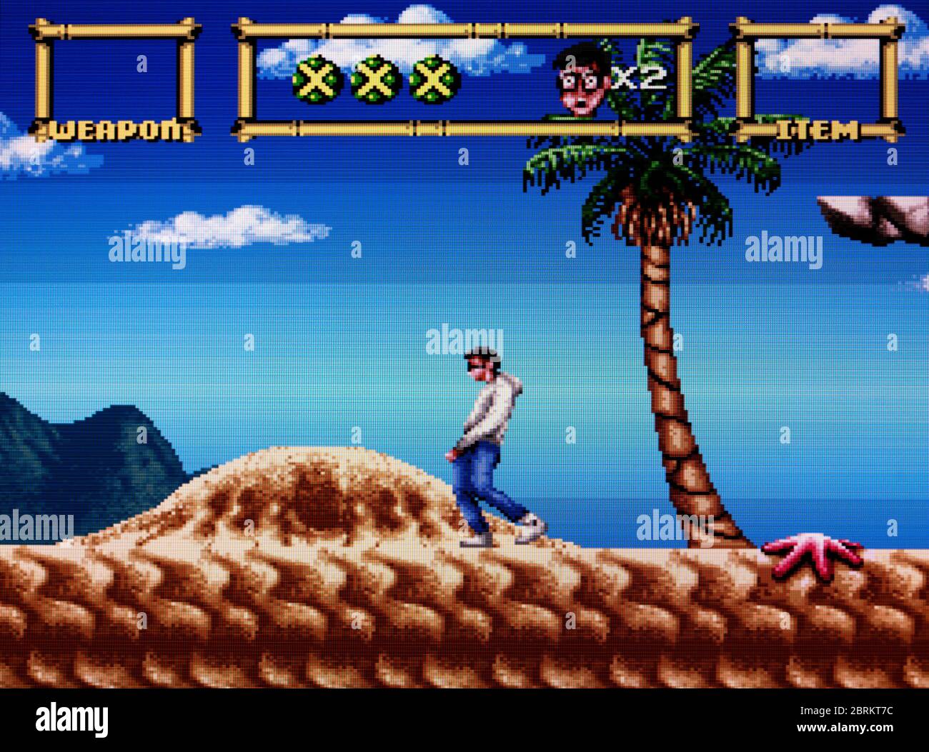Lester The Ivraisemblable - SNES Super Nintendo - usage éditorial seulement Banque D'Images