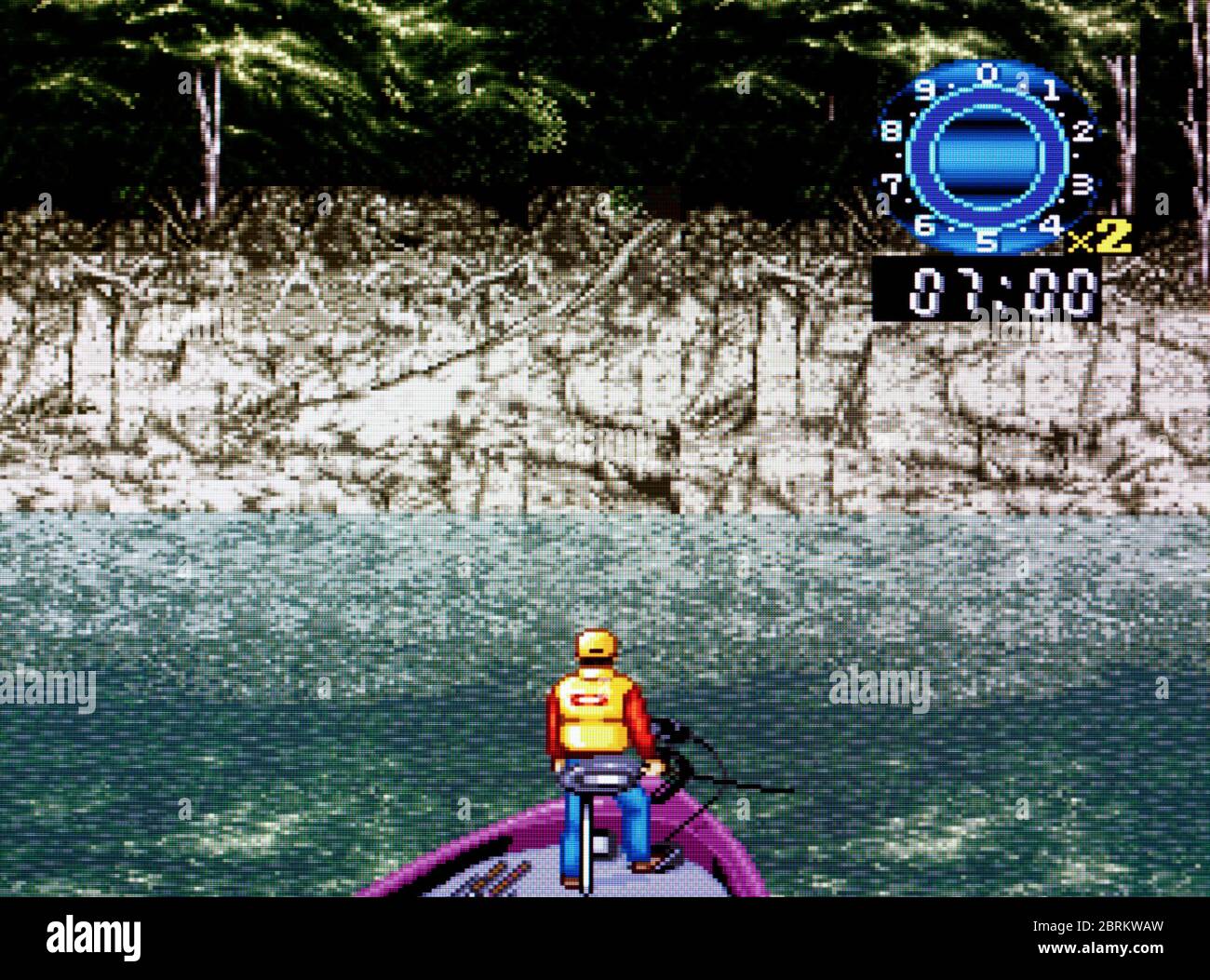 Mark Davis's The Fishing Master - SNES Super Nintendo - usage éditorial seulement Banque D'Images