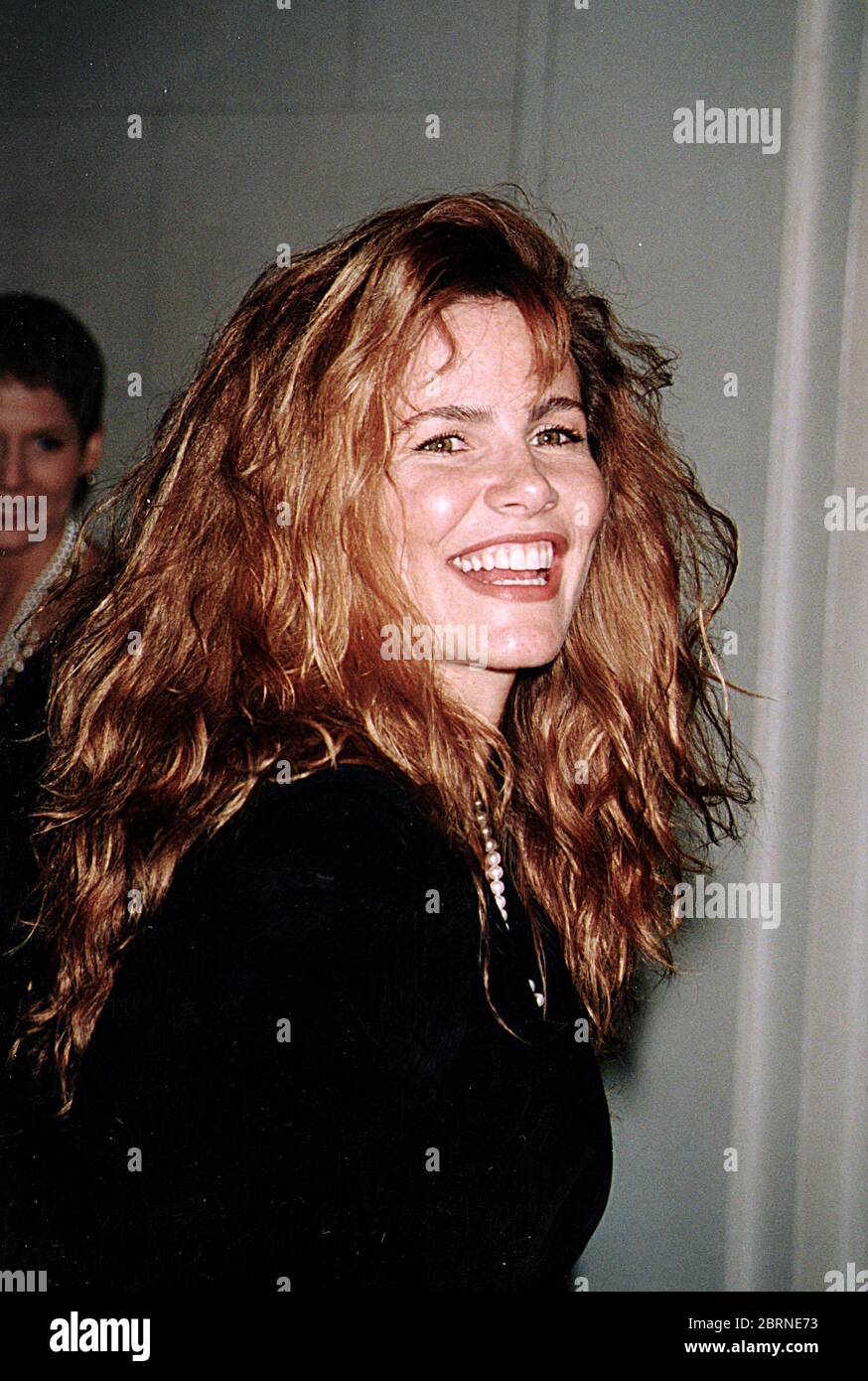 Tawny Kitaen au mariage Donald Trump et Marla Maples -12/20/93. Crédit : John Barrett/PhotoLink/MediaPunch Banque D'Images