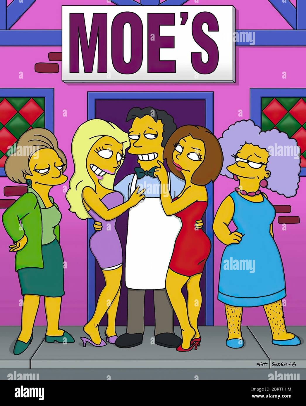 LES SIMPSONS (1989). CRÉDIT: UNIVERSAL TV/20TH CENTURY FOX TV/KLASKY-SCUPO / ALBUM Banque D'Images