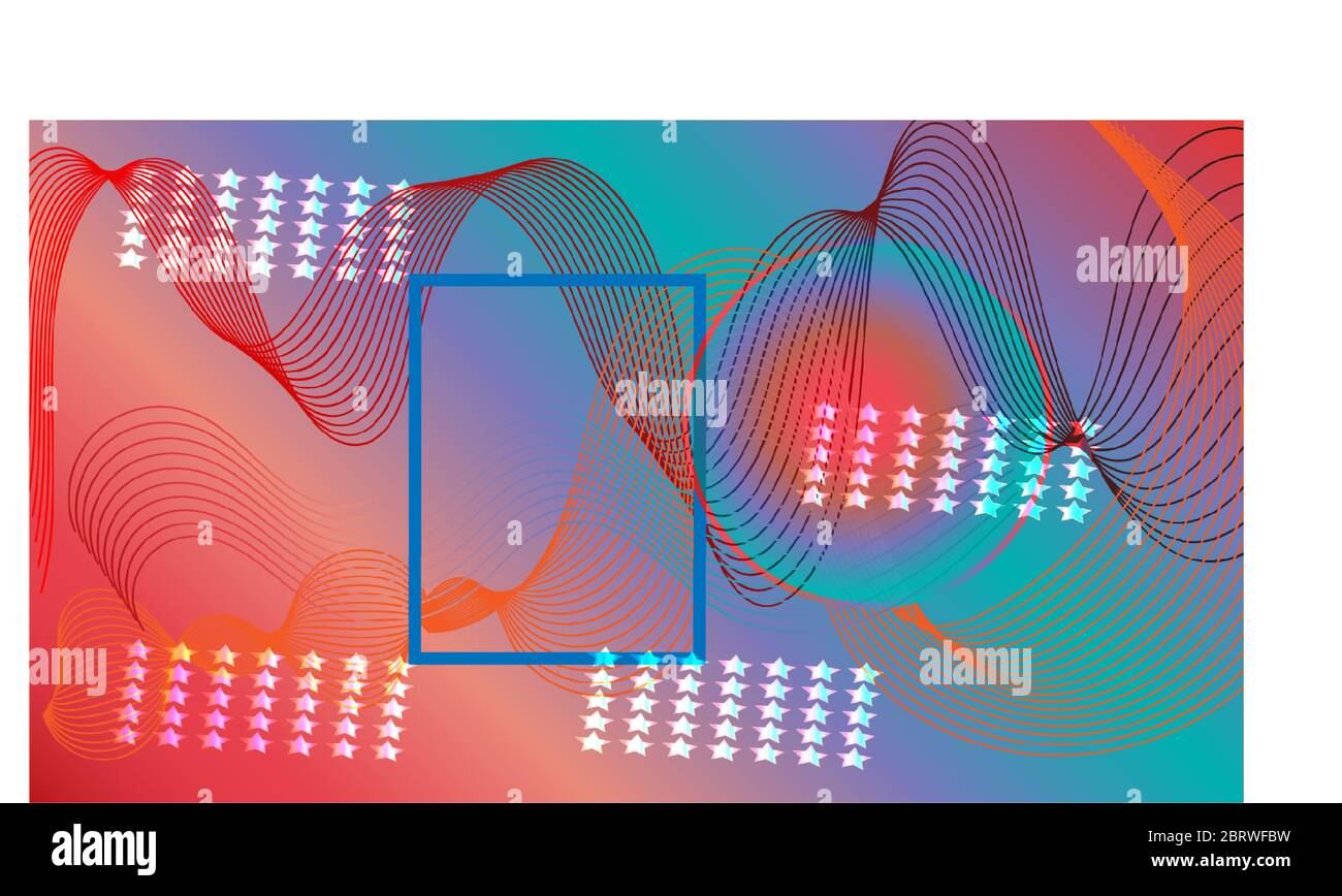 DESIGN ABSTRAIT MÉLANGE VECTOR ARTS Illustration de Vecteur