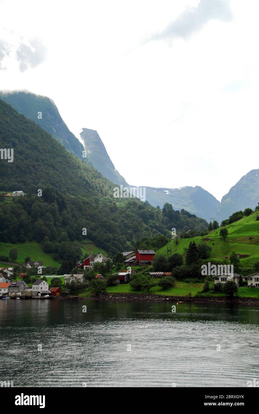 Norvège, fjord Sognefjord (ou fjord Sognefjorden)_03 Banque D'Images