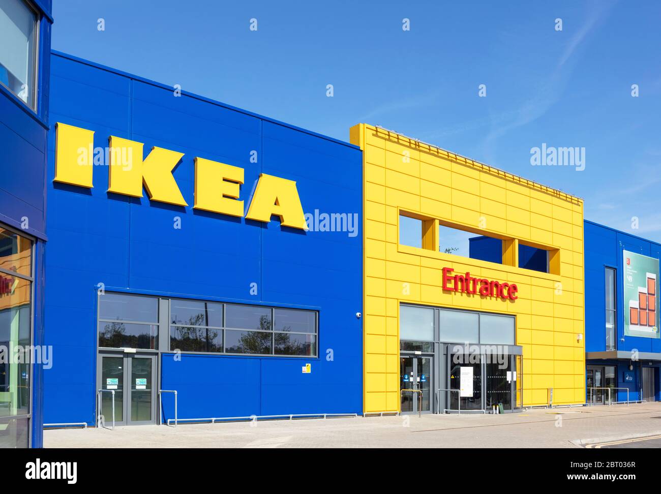 Ikea entrance sign Banque de photographies et d’images à haute