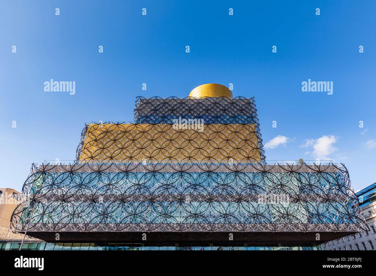 La nouvelle Bibliothèque de Birmingham, place du Centenaire, Birmingham, Angleterre Banque D'Images