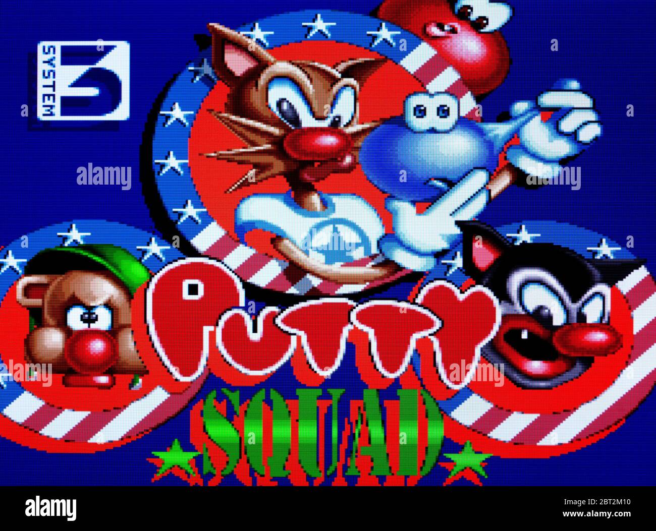 Putty Squad - SNES Super Nintendo - usage éditorial seulement Banque D'Images