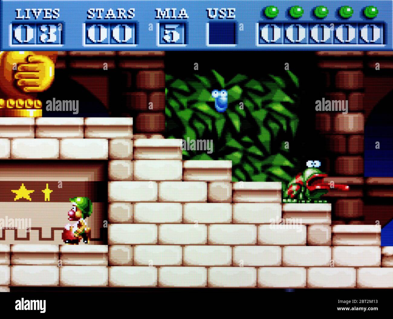 Putty Squad - SNES Super Nintendo - usage éditorial seulement Banque D'Images