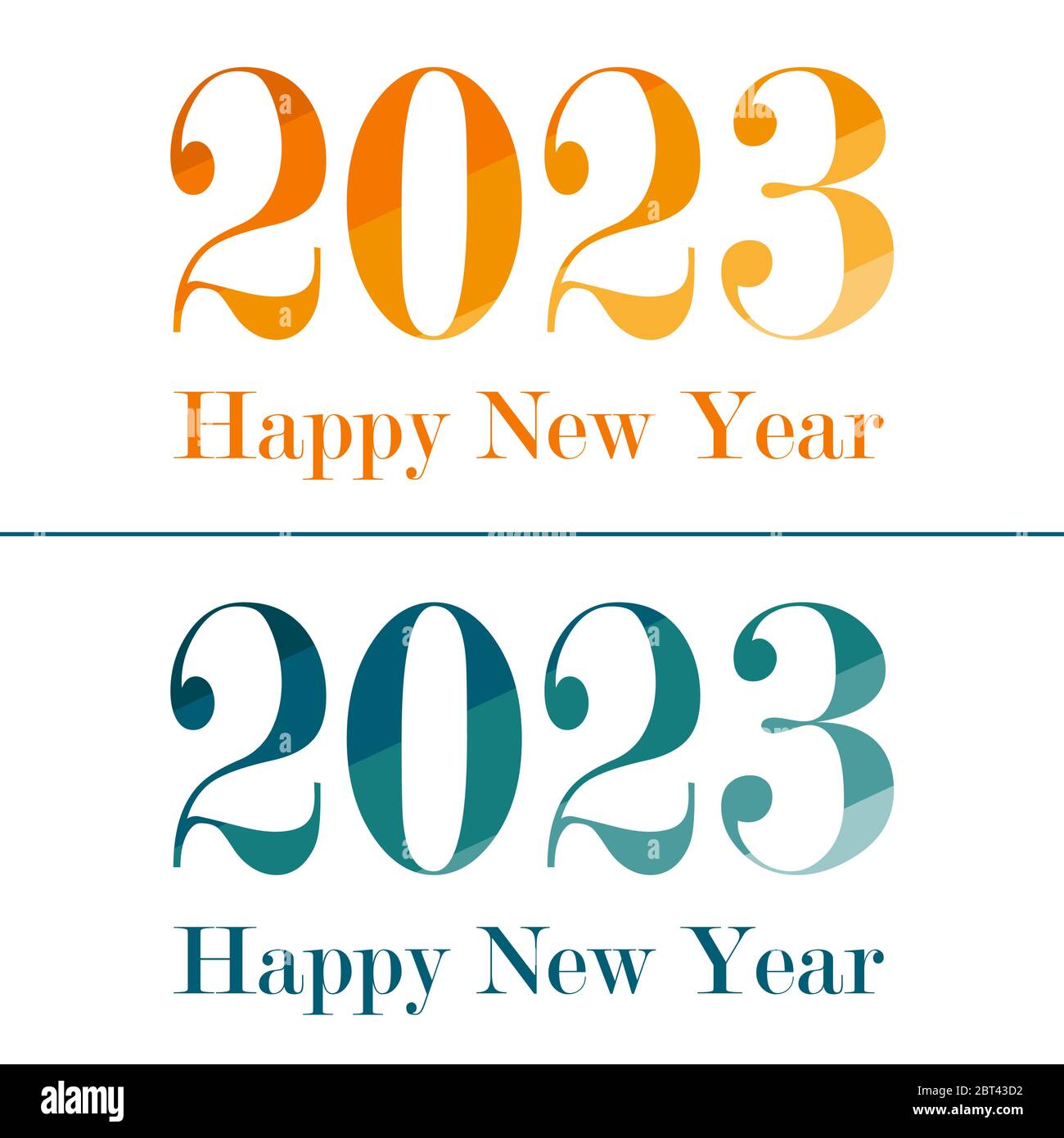 Calendrier Bonne Annee 2023 Modèle De Conception De La Nouvelle Année 2023. Design Moderne Pour Le  Calendrier, Les Invitations, Les Cartes De Vœux, Les Prospectus Ou Les  Tirages De Vacances Image Vectorielle Stock - Alamy