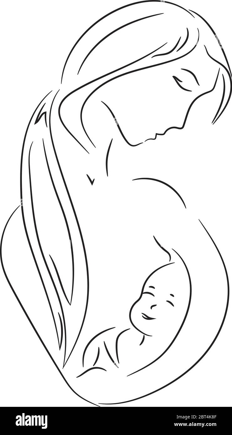 Jeune Maman Embrasse Son Bebe Symbole Vectoriel Stylise Image Vectorielle Stock Alamy Jeune Maman Embrasse Son Bebe Symbole Vectoriel Stylise Image Vectorielle Stock Alamy