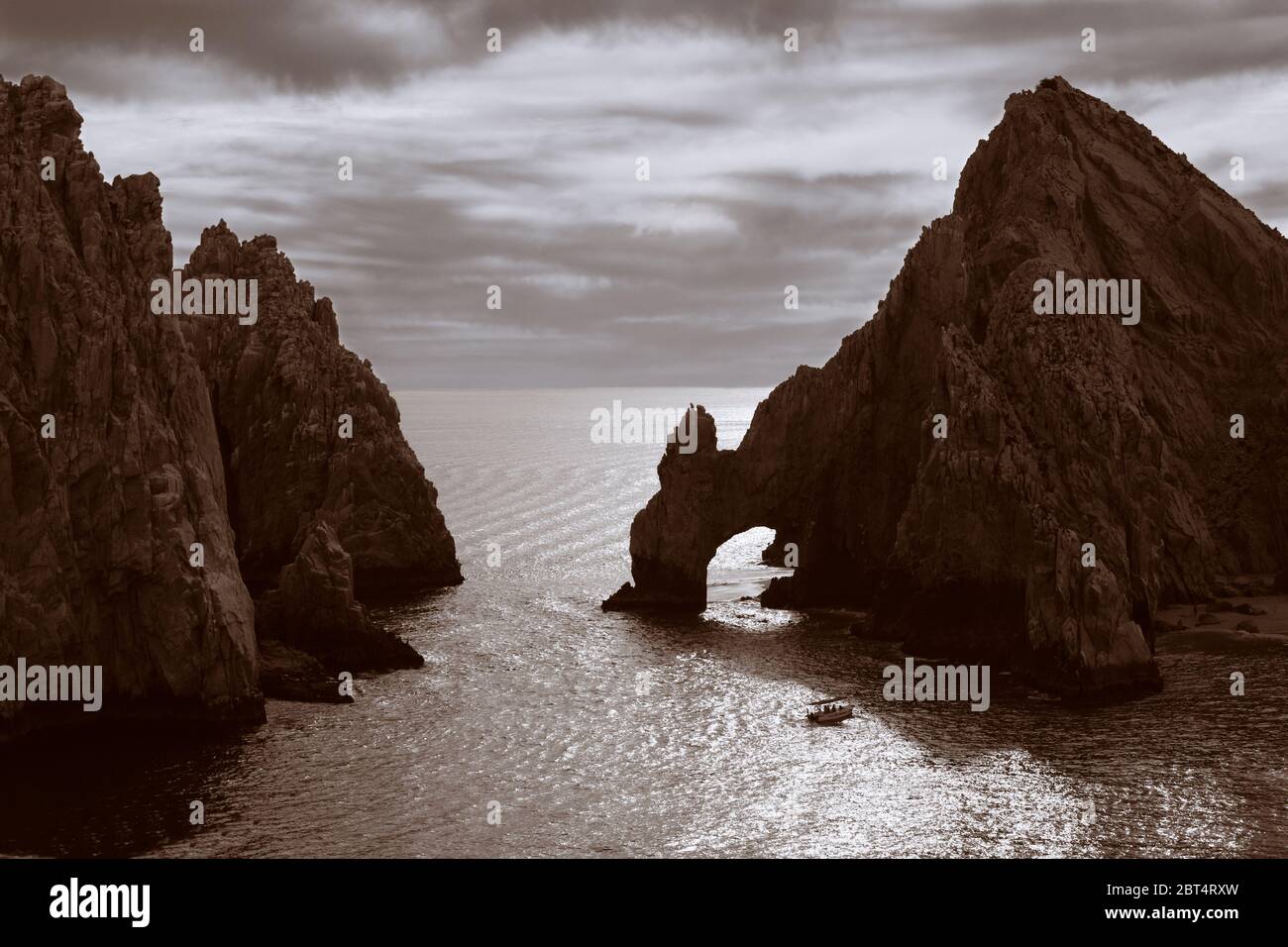 Land's End, Cabo San Lucas, Basse-Californie, Mexique Banque D'Images