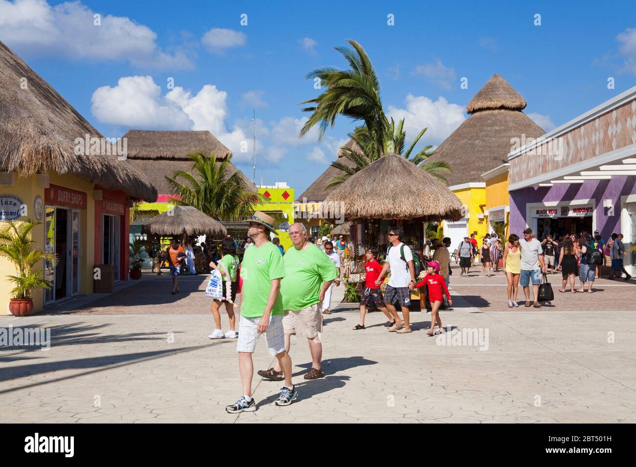 Magasin à Puerta Maya, île Cozumel, Quintana Roo, Mexique Banque D'Images