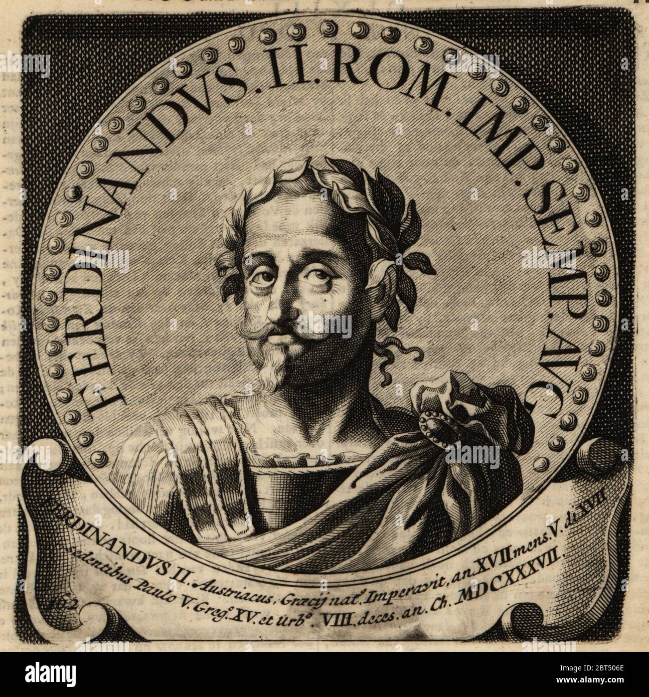 Holy roman emperor ferdinand ii Banque de photographies et d’images à
