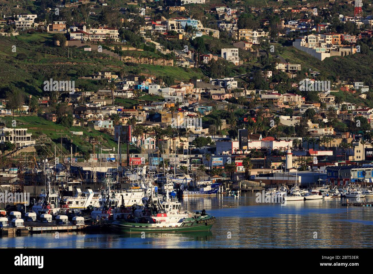 Ensenada City, Basse-Californie, Mexique Banque D'Images