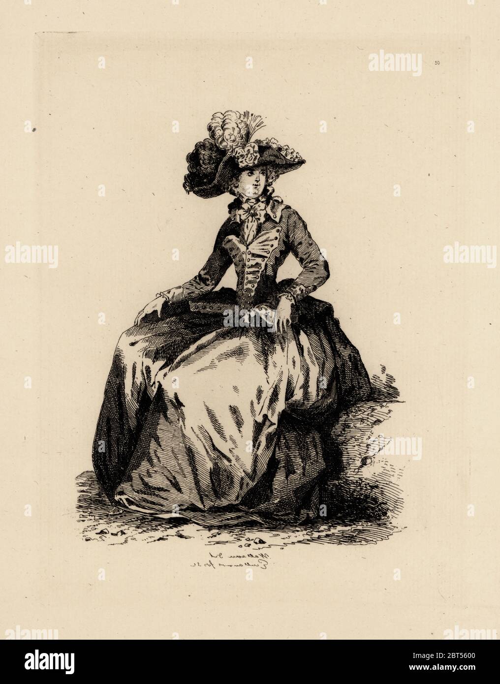 Costumes et coiffures du 18ème siècle Banque de photographies et d'images à  haute résolution - Alamy