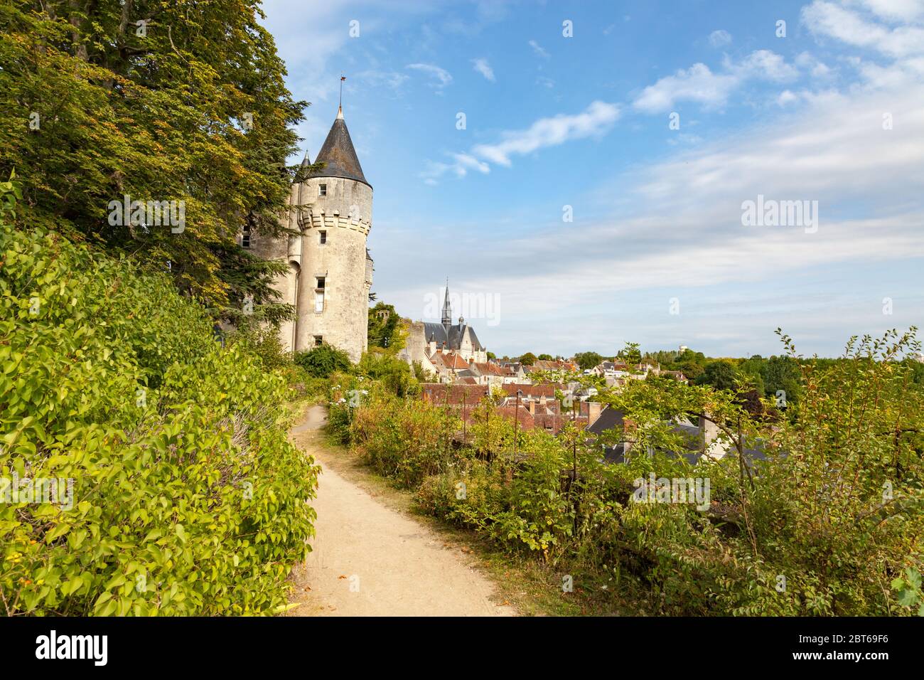 Château de Montresor, Indre et Loire, France Banque D'Images