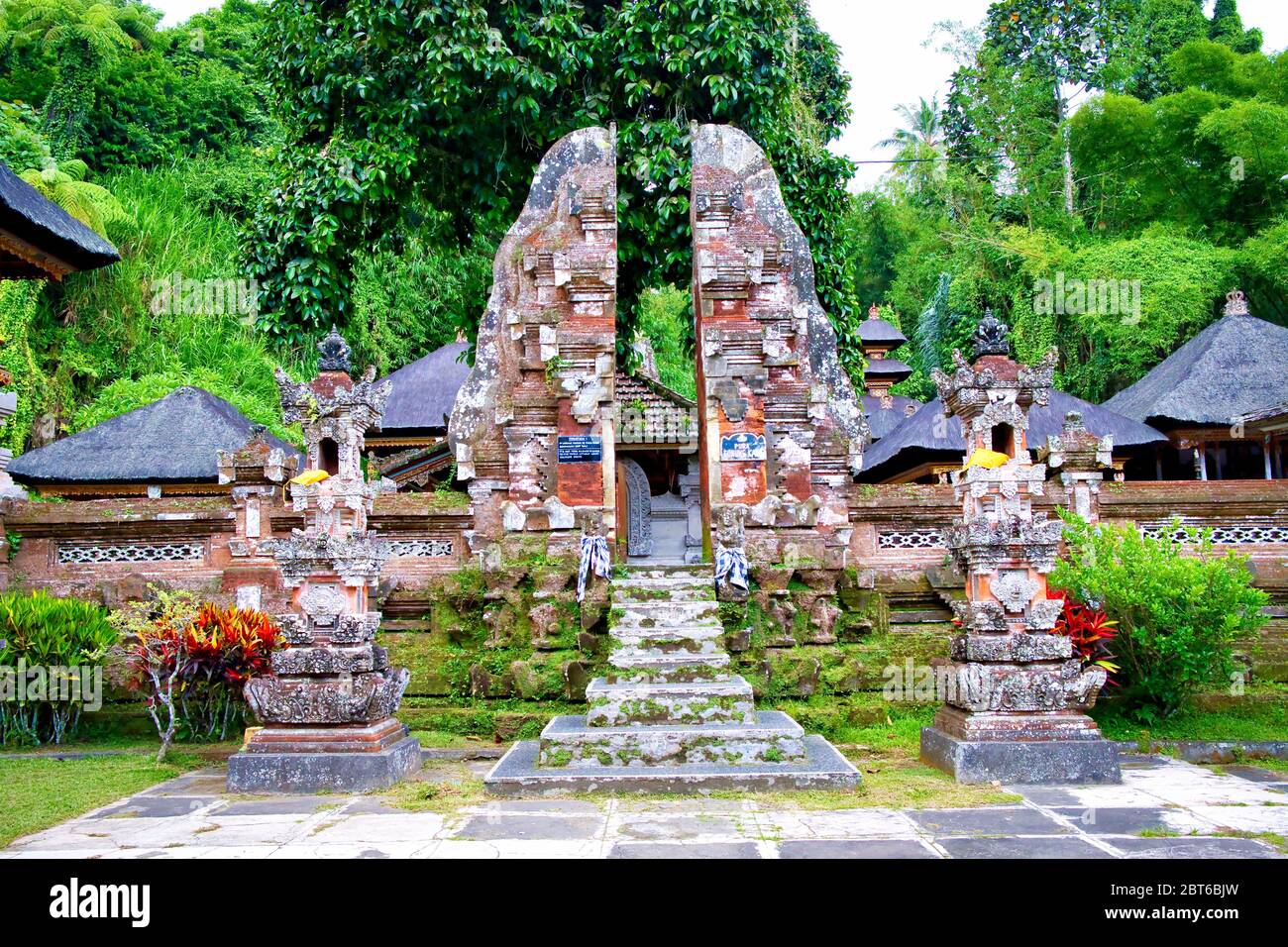 Pura Gunung Kawi Sebatu Tample dans la province d'Ubud, île de Bali, Indonésie Banque D'Images