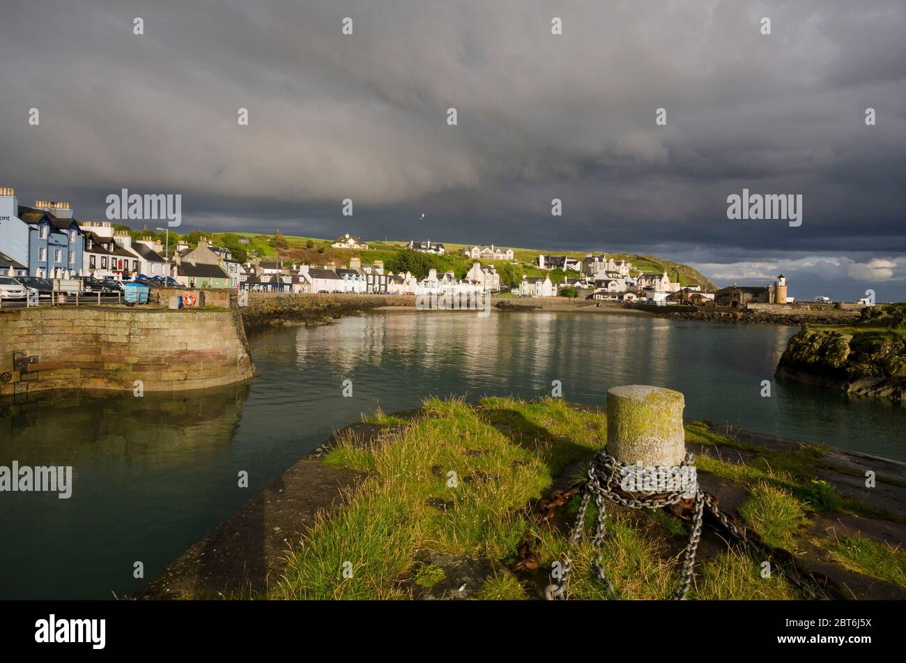 Port de Portpatrick, Rhinns de Galloway Banque D'Images