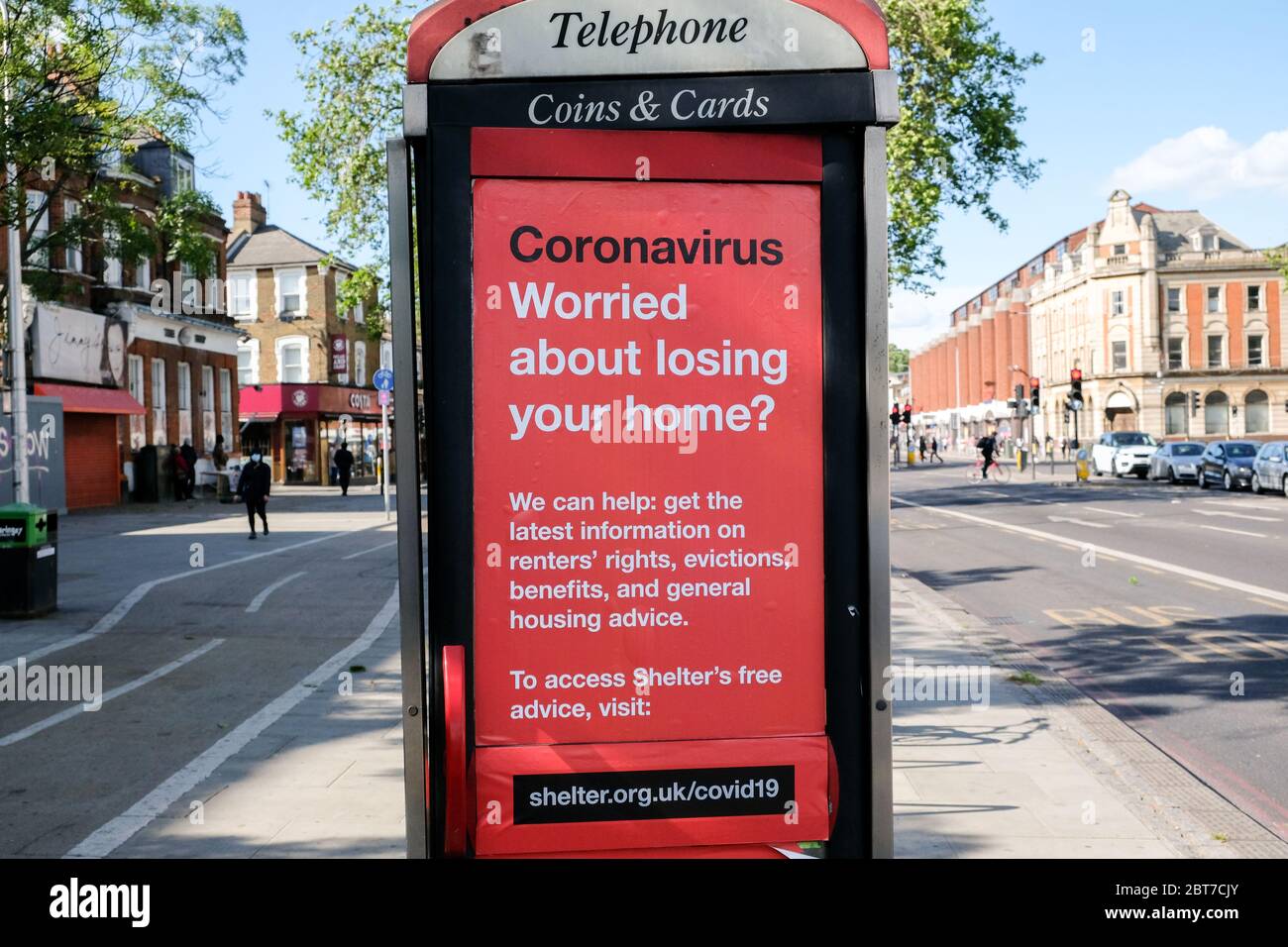 Seven Sisters, Londres, Royaume-Uni. 23 mai 2020. Pandémie de coronavirus : organisme caritatif d'hébergement qui aide ceux qui peuvent être sans abri. Crédit : Matthew Chattle/Alay Live News Banque D'Images
