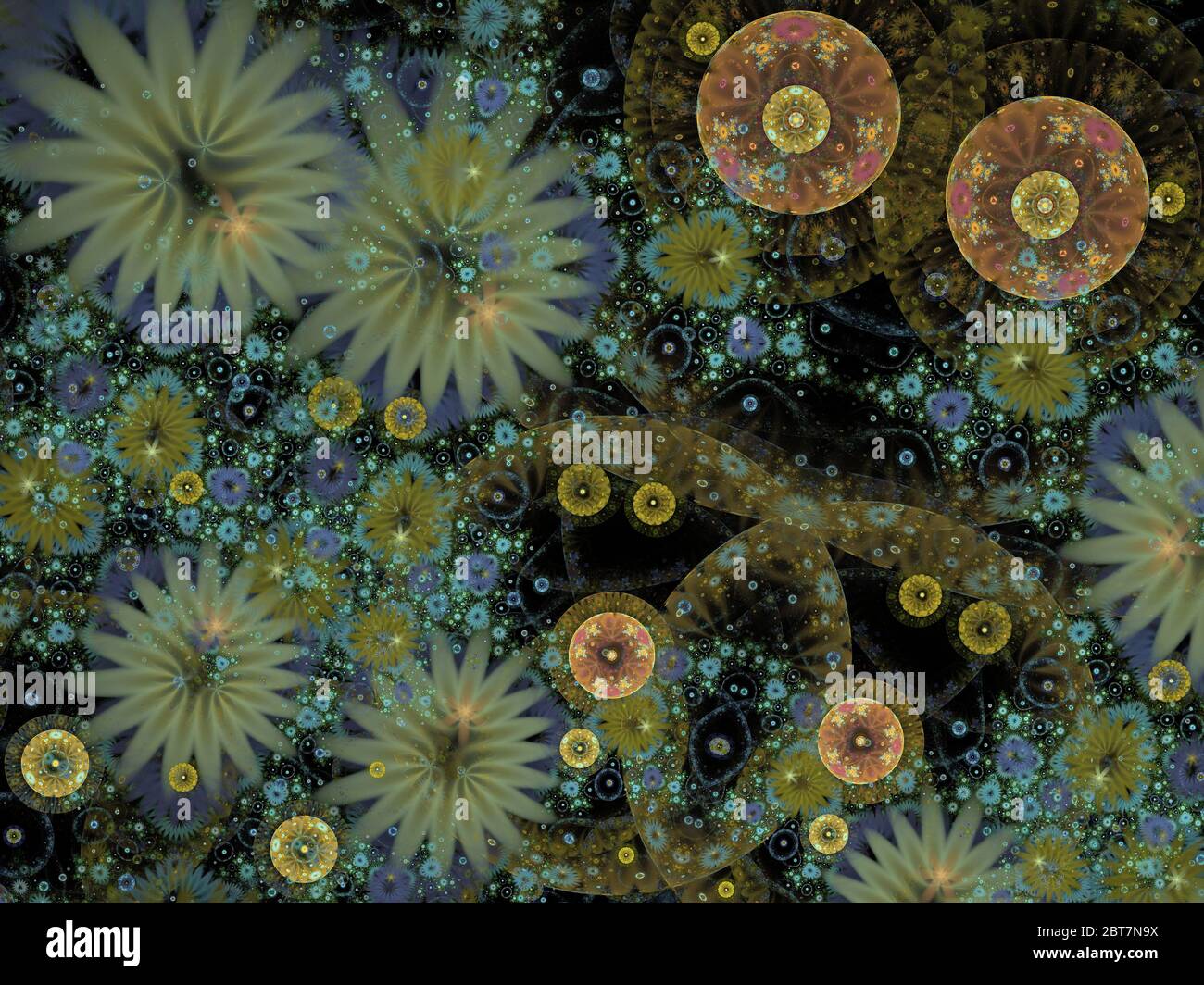 Abstract Digital Art Banque D'Images