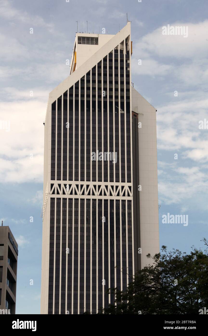 Immeuble de bureaux de la tour Maybank dans le centre-ville de Kuala Lumpur Banque D'Images