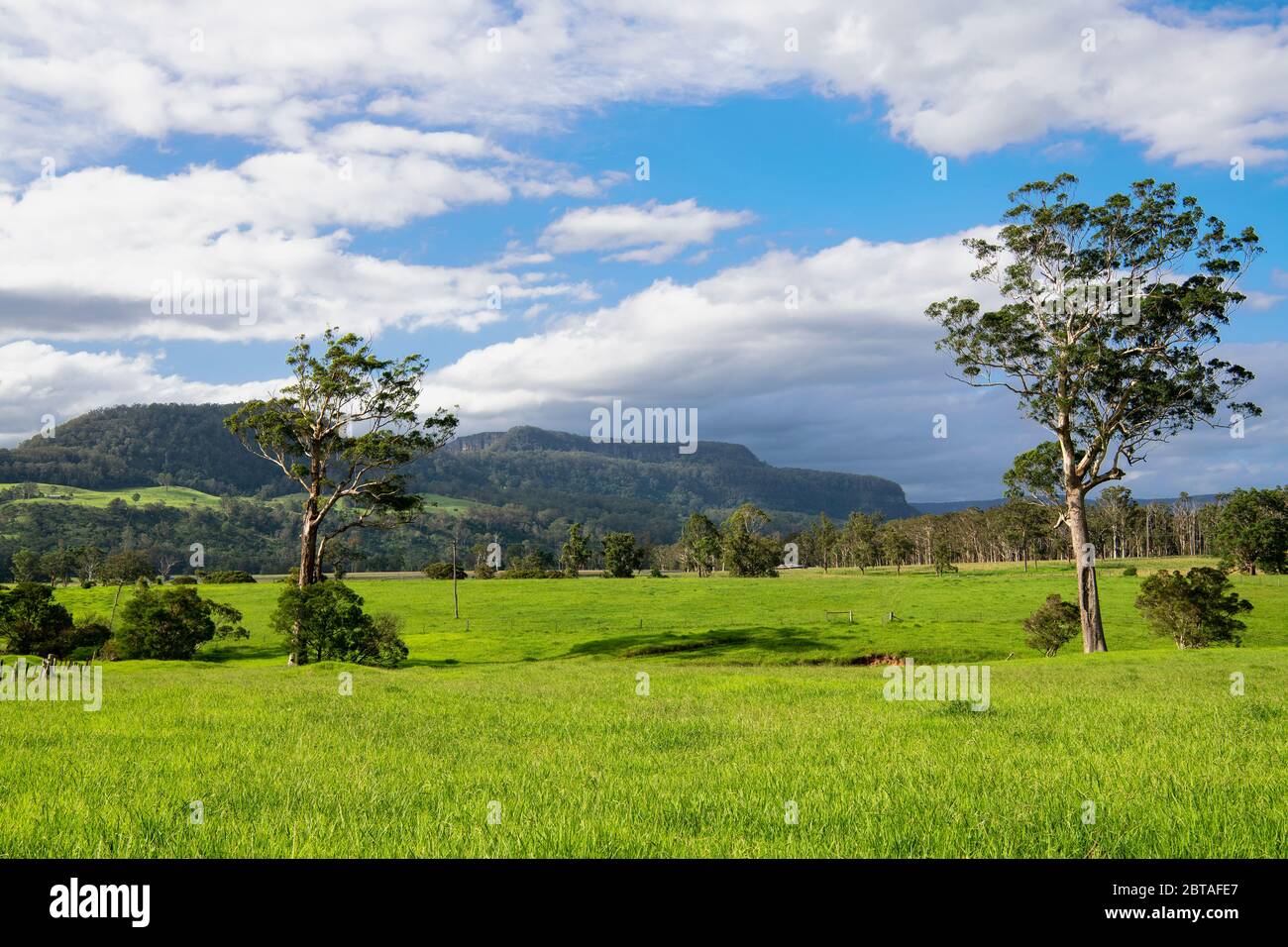 Paysage Kangaroo Valley Southern Highlands NSW Australie Banque D'Images