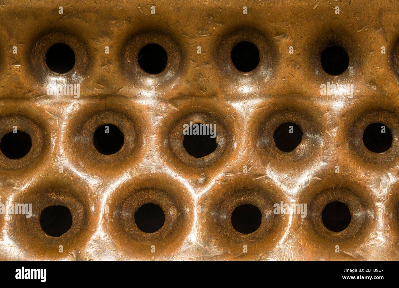 Détail d'un lave-linge historique. Banque D'Images