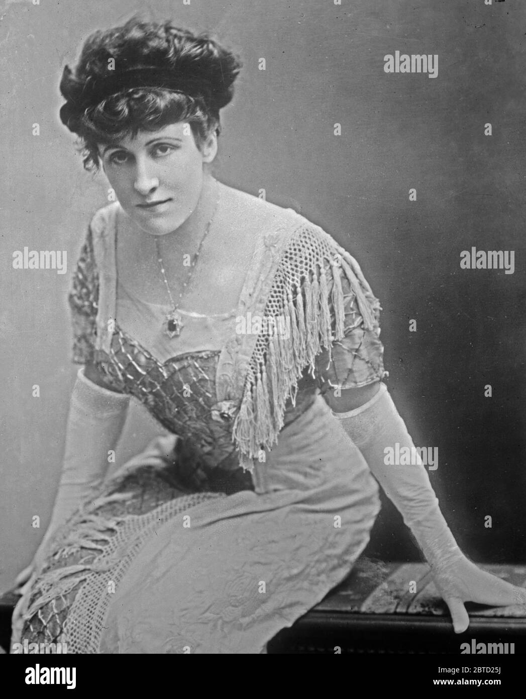 Broadway Musical Performer Helen Royton CA. 1910-1915 Banque D'Images