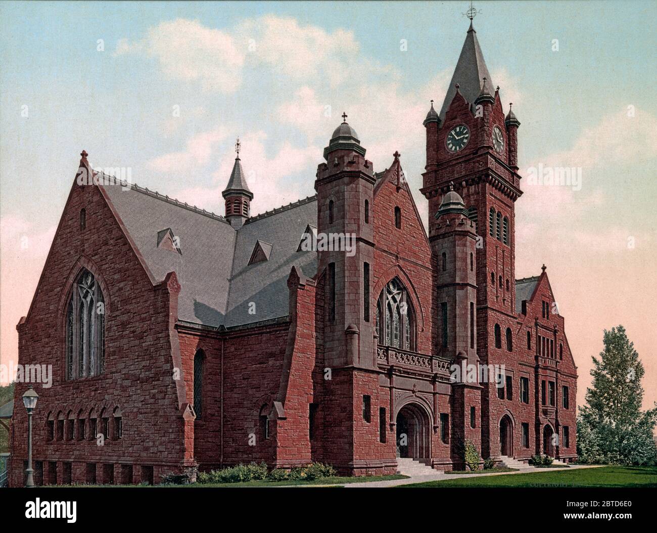 Mt. Holyoke College, South Hadley ca. 1900 Banque D'Images