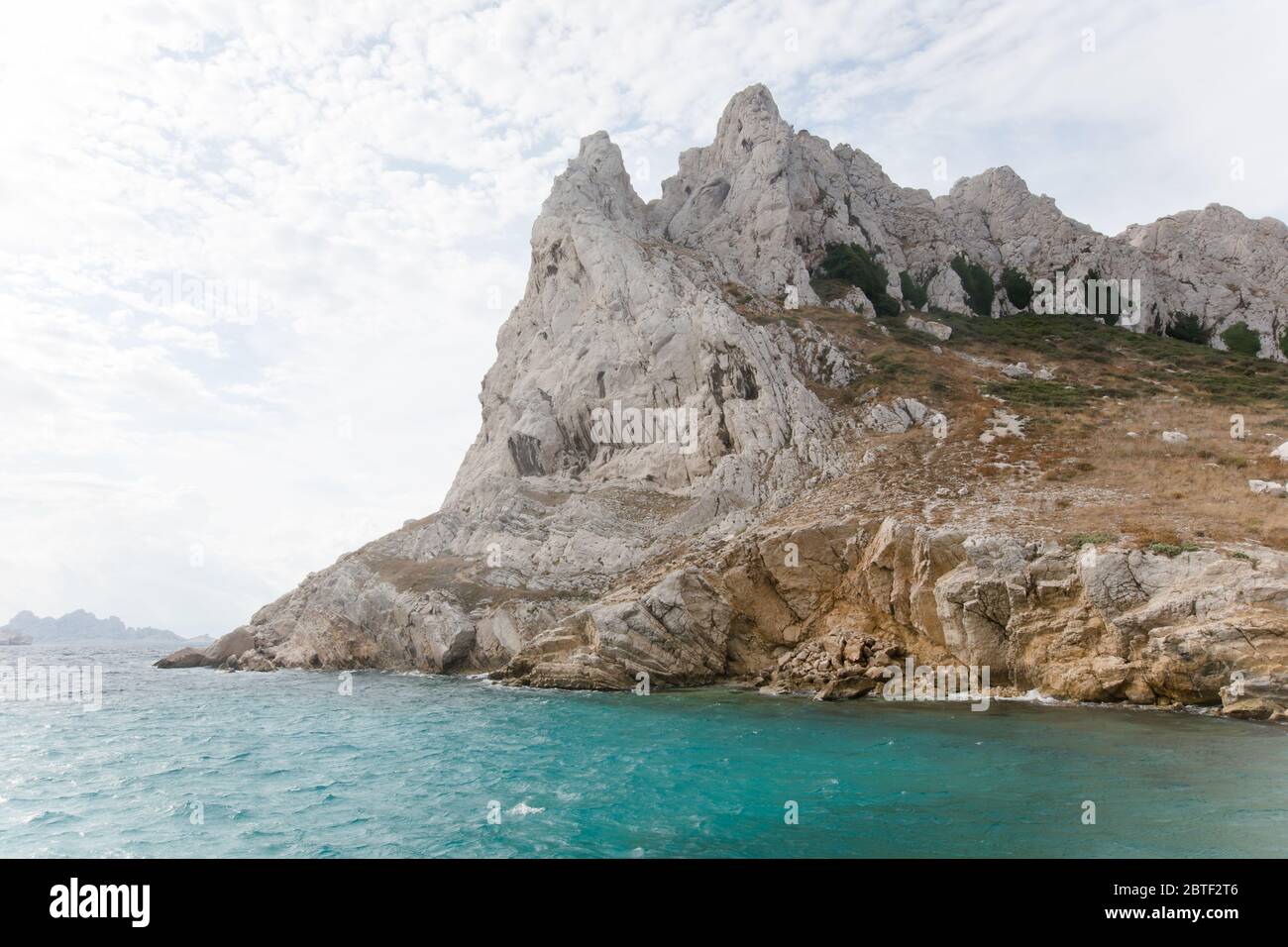 Magnifique parc national de Calanques près de Marseille en France Banque D'Images