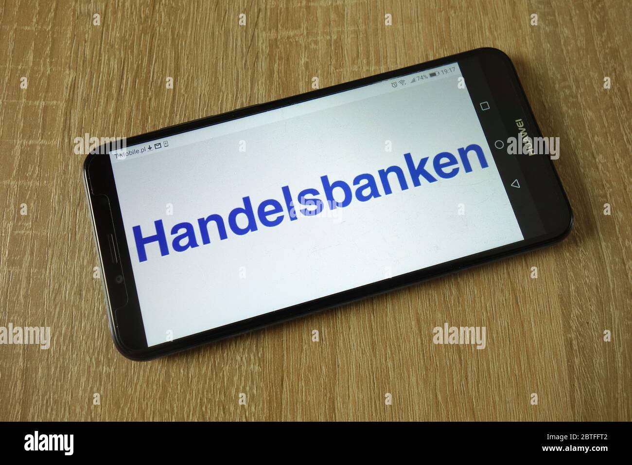 Logo Svenska Handelsbanken AB affiché sur le smartphone Banque D'Images