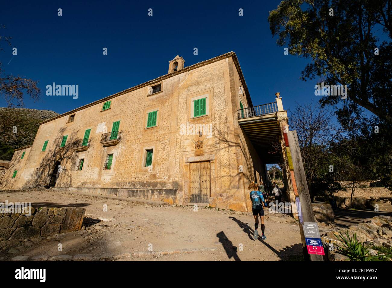 finca Galatzó, Calviá, Sierra de Tramuntana, Majorque, Iles Baléares, Espagne. Banque D'Images
