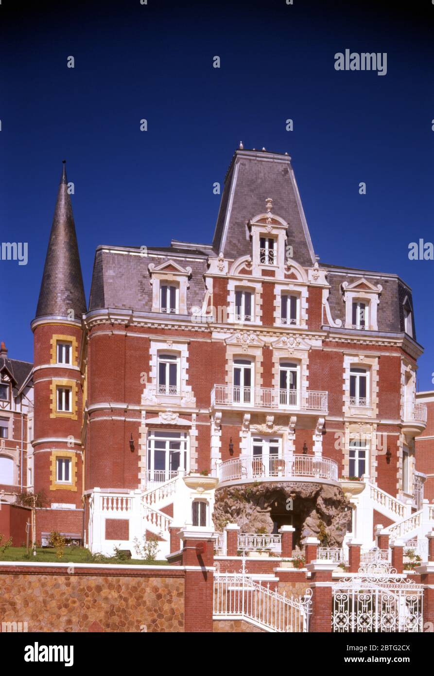 Villa Maritime, le Havre Normandie, France Banque D'Images