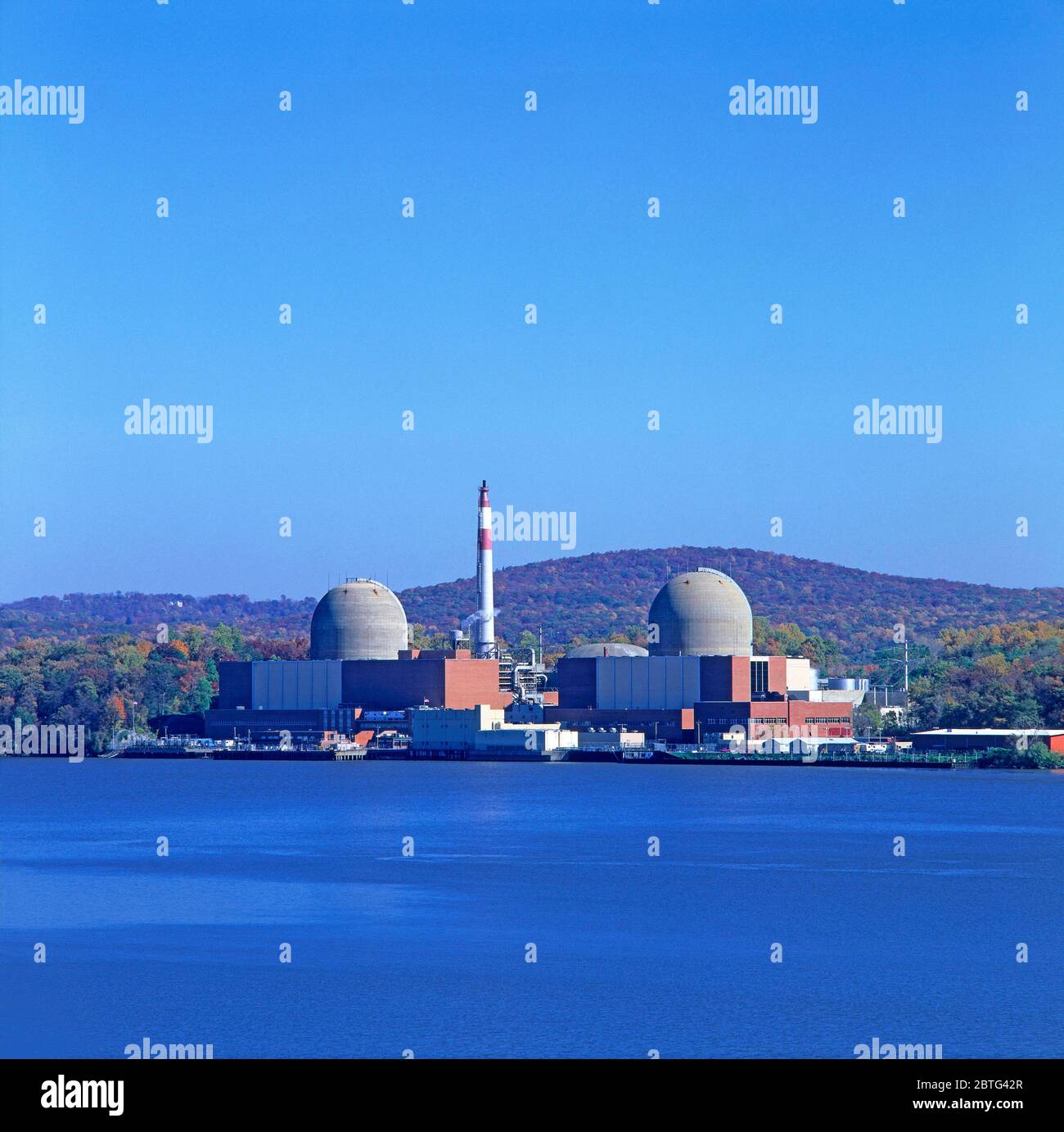 Indian point, centrale nucléaire, New York, États-Unis Banque D'Images