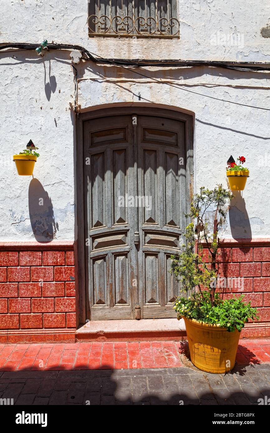 Photo de rue, Estepona Old Towm, Malaga, Costa del sol, Espagne Banque D'Images